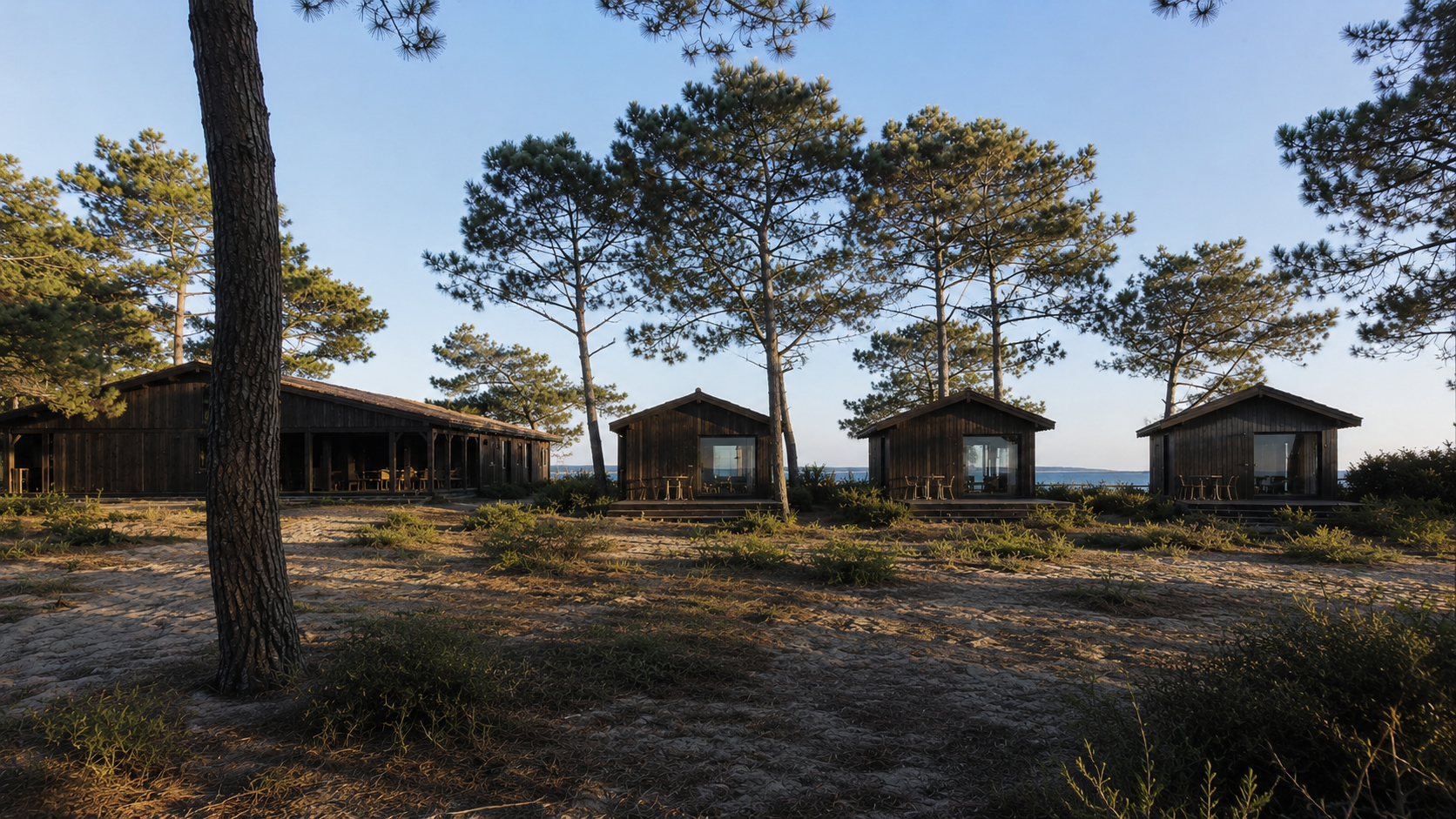 Double Horizon — Maison individuelle à La Vigne — Cap Ferret par Atelier RUPP